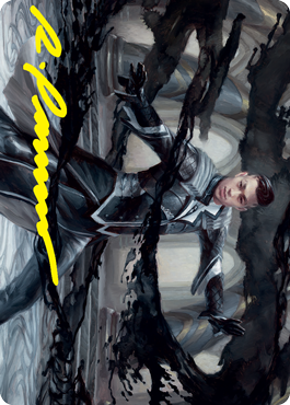 Killian, Ink Duelist Art Card (Gold-Stamped Signature) [Strixhaven: School of Mages Art Series] | Cracking-Singles
