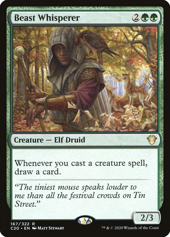 Beast Whisperer [Commander 2020] | Cracking-Singles
