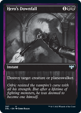 Hero's Downfall [Innistrad: Double Feature] | Cracking-Singles