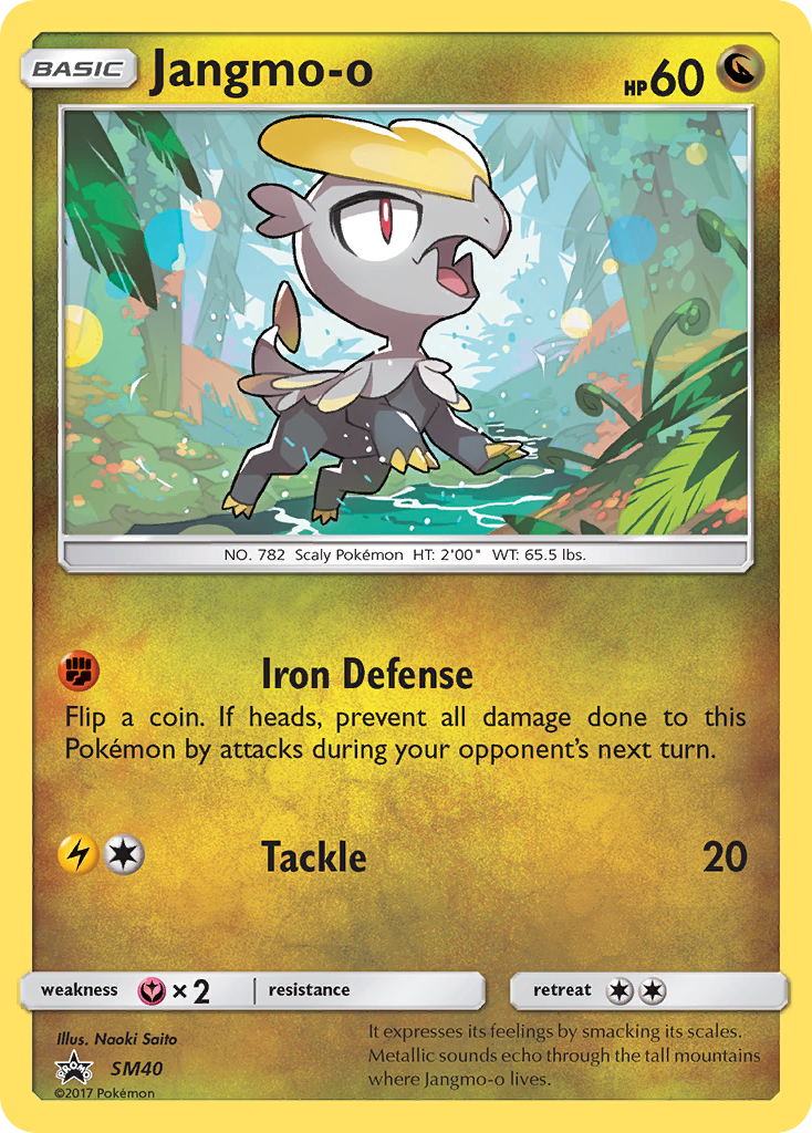 Jangmo-o (SM40) [Sun & Moon: Black Star Promos] | Cracking-Singles
