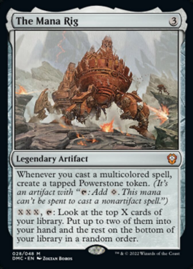 The Mana Rig [Dominaria United Commander] | Cracking-Singles
