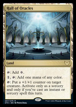 Hall of Oracles [Strixhaven: School of Mages] | Cracking-Singles