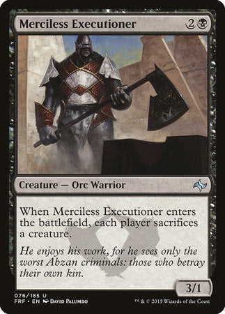Merciless Executioner [Fate Reforged] | Cracking-Singles