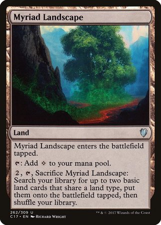 Myriad Landscape [Commander 2017] | Cracking-Singles