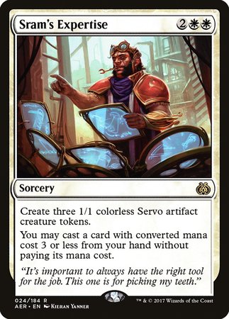 Sram's Expertise [Aether Revolt] | Cracking-Singles