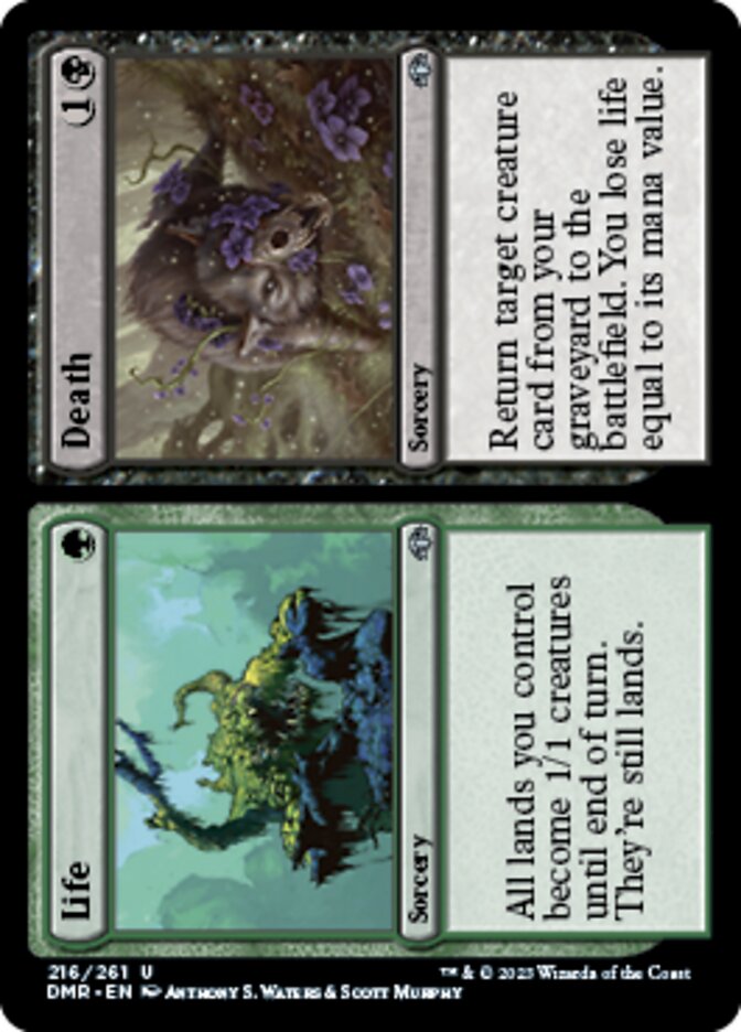 Life // Death [Dominaria Remastered] | Cracking-Singles