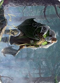 Fynn, the Fangbearer Art Card (Gold-Stamped Signature) [Kaldheim: Art Series] | Cracking-Singles