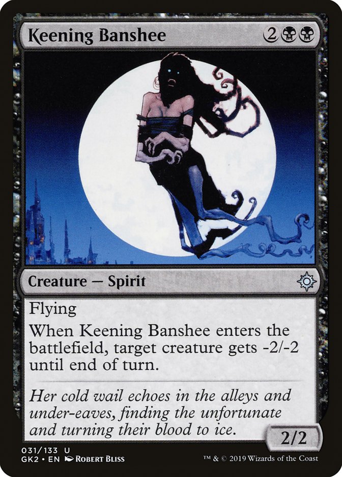 Keening Banshee [Ravnica Allegiance Guild Kit] | Cracking-Singles