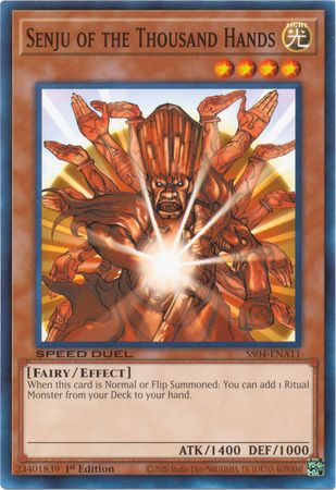 Senju of the Thousand Hands [SS04-ENA11] Common | Cracking-Singles