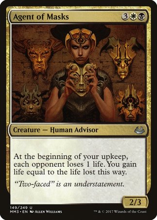 Agent of Masks [Modern Masters 2017] | Cracking-Singles