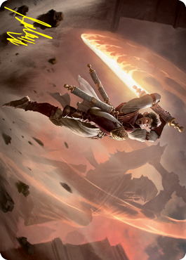 Make Your Mark Art Card (Gold-Stamped Signature) [Strixhaven: School of Mages Art Series] | Cracking-Singles