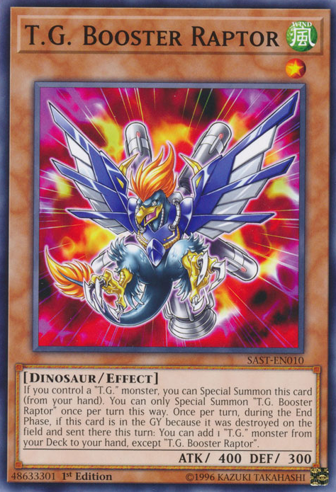T.G. Booster Raptor [SAST-EN010] Common | Cracking-Singles