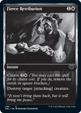 Fierce Retribution [Innistrad: Double Feature] | Cracking-Singles