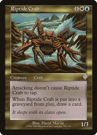 Riptide Crab [Invasion] | Cracking-Singles