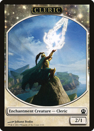 Cleric Token [Theros Tokens] | Cracking-Singles