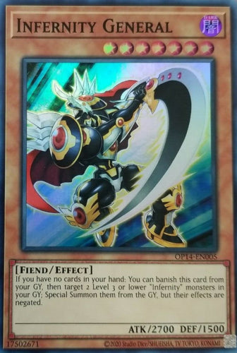Infernity General [OP14-EN005] Super Rare | Cracking-Singles