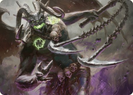 Archfiend of Despair Art Card [Commander Masters Art Series] | Cracking-Singles