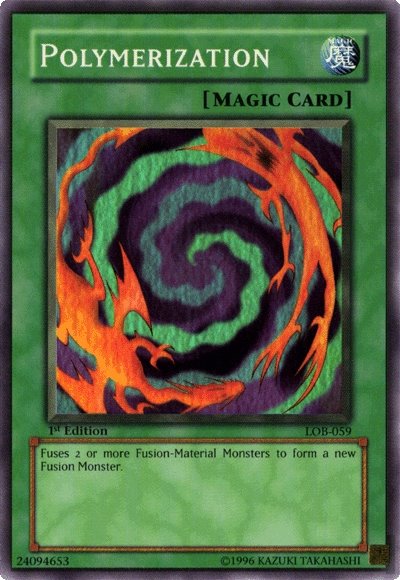 Polymerization [LOB-059] Super Rare | Cracking-Singles