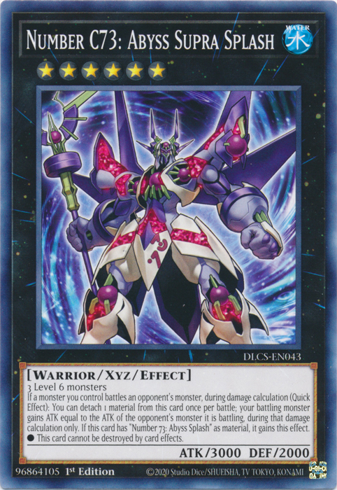 Number C73: Abyss Supra Splash [DLCS-EN043] Common | Cracking-Singles