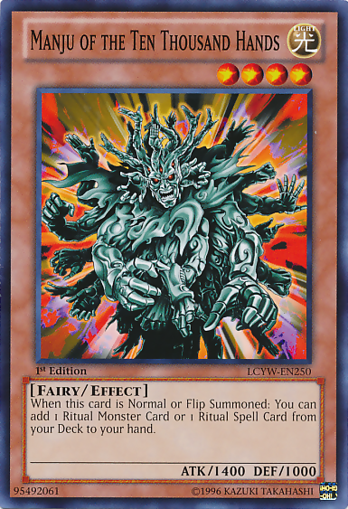 Manju of the Ten Thousand Hands [LCYW-EN250] Common | Cracking-Singles