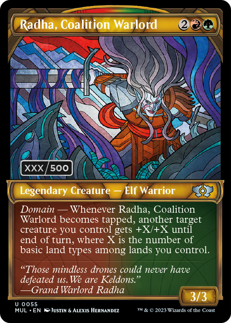 Radha, Coalition Warlord (Serialized) [Multiverse Legends] | Cracking-Singles