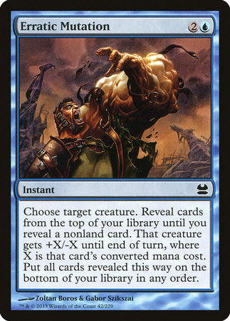 Erratic Mutation [Modern Masters] | Cracking-Singles