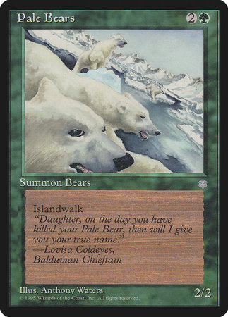 Pale Bears [Ice Age] | Cracking-Singles
