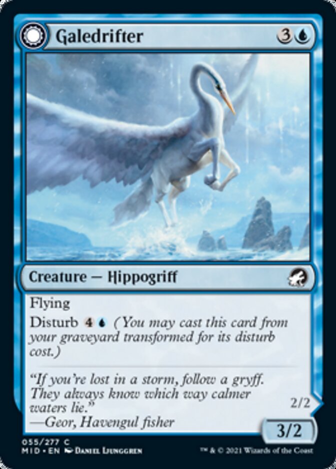 Galedrifter // Waildrifter [Innistrad: Midnight Hunt] | Cracking-Singles
