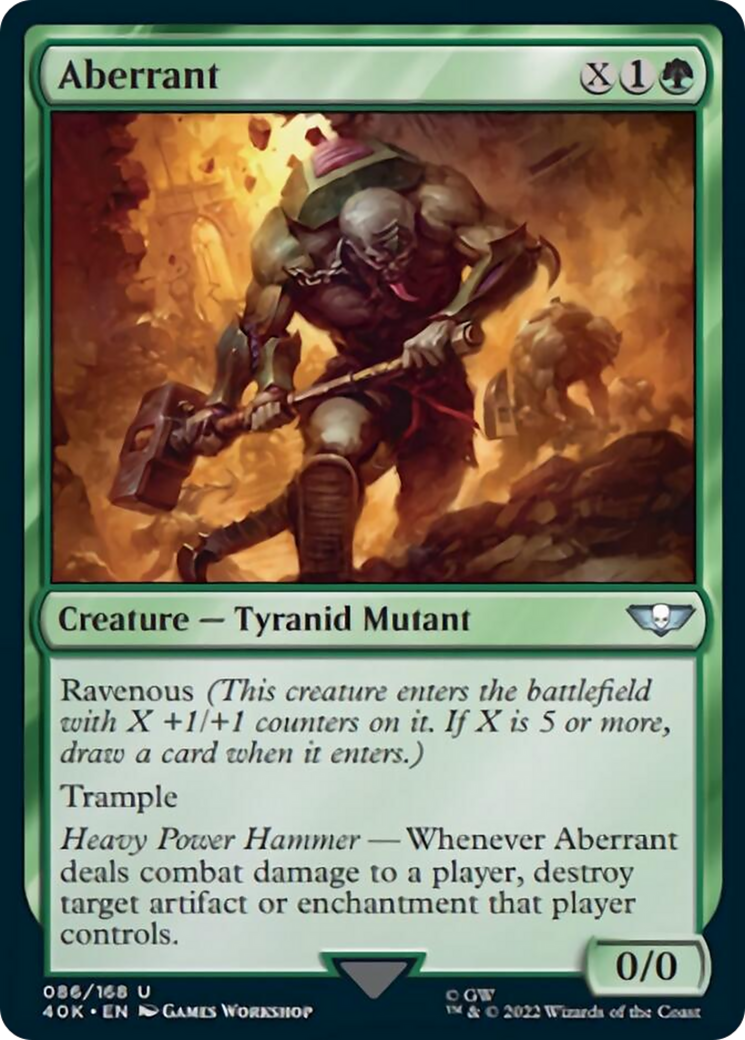 Aberrant (Surge Foil) [Universes Beyond: Warhammer 40,000] | Cracking-Singles