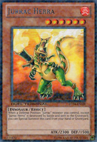 Jurrac Herra [DT04-EN028] Rare | Cracking-Singles