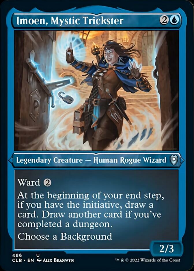 Imoen, Mystic Trickster (Foil Etched) [Commander Legends: Battle for Baldur's Gate] | Cracking-Singles