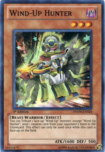 Wind-Up Hunter [PHSW-EN024] Super Rare | Cracking-Singles