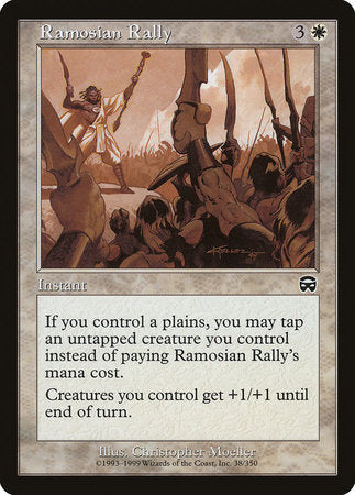 Ramosian Rally [Mercadian Masques] | Cracking-Singles