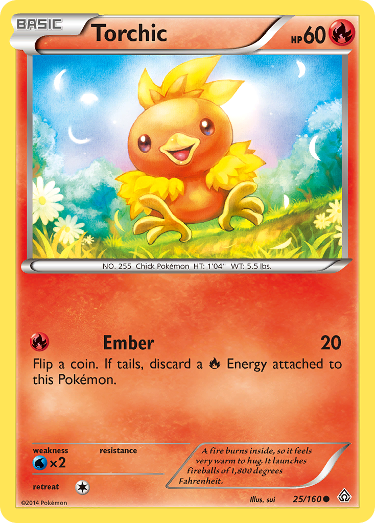 Torchic (25/160) [XY: Primal Clash] | Cracking-Singles