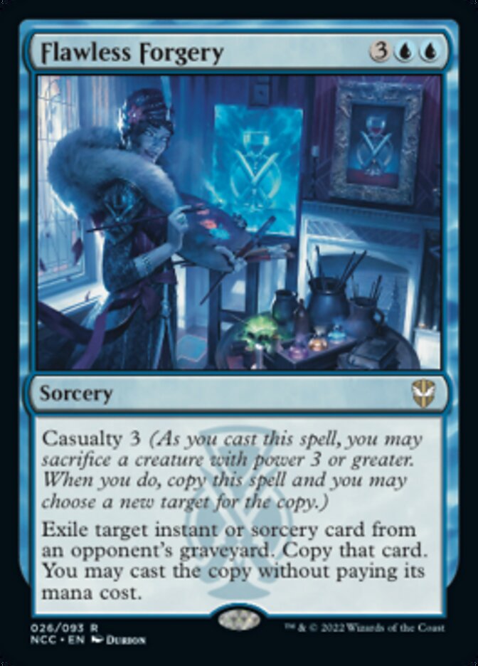 Flawless Forgery [Streets of New Capenna Commander] | Cracking-Singles
