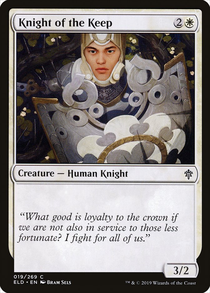Knight of the Keep [Throne of Eldraine] | Cracking-Singles
