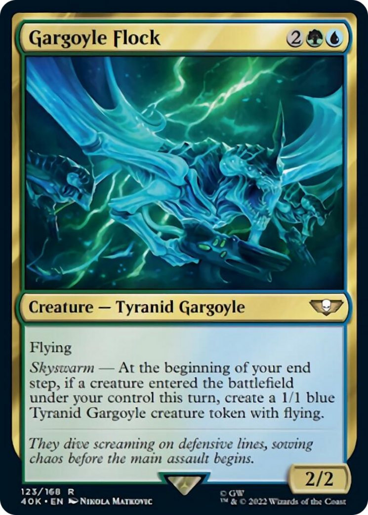 Gargoyle Flock (Surge Foil) [Universes Beyond: Warhammer 40,000] | Cracking-Singles