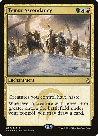 Temur Ascendancy [Khans of Tarkir Promos] | Cracking-Singles