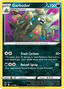 Garbodor (111/185) [Sword & Shield: Vivid Voltage] | Cracking-Singles