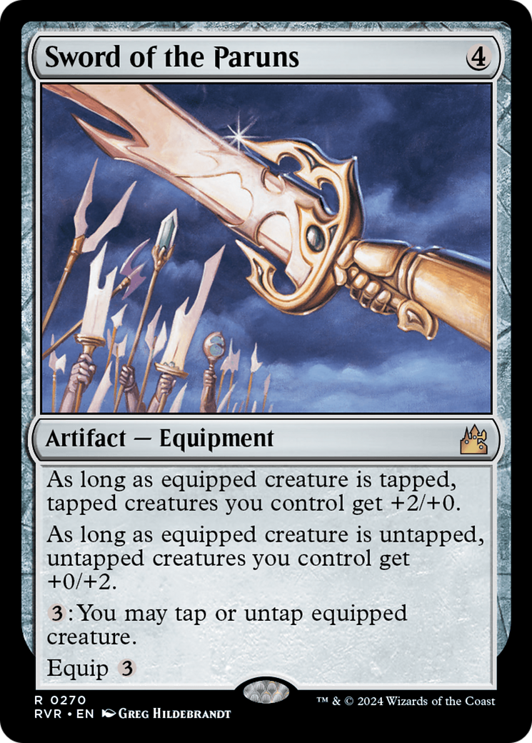 Sword of the Paruns [Ravnica Remastered] | Cracking-Singles