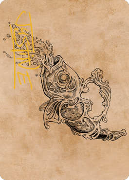Decanter of Endless Water Art Card (Gold-Stamped Signature) [Commander Legends: Battle for Baldur's Gate Art Series] | Cracking-Singles