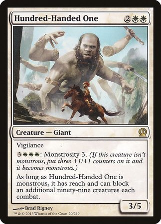 Hundred-Handed One [Theros] | Cracking-Singles