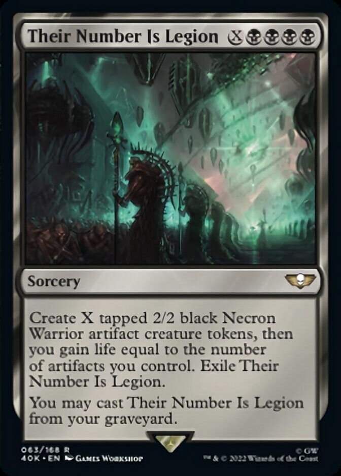 Their Number Is Legion [Universes Beyond: Warhammer 40,000] | Cracking-Singles