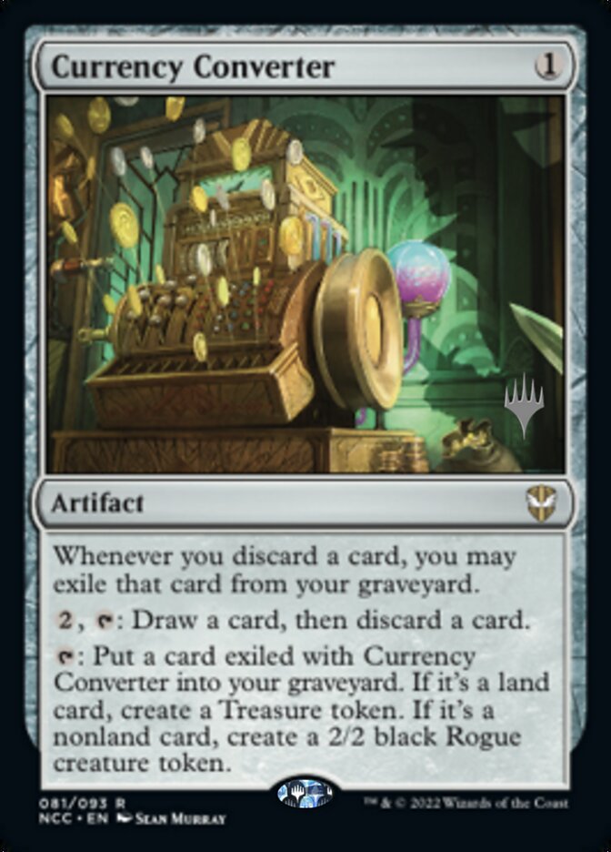 Currency Converter (Promo Pack) [Streets of New Capenna Commander Promos] | Cracking-Singles