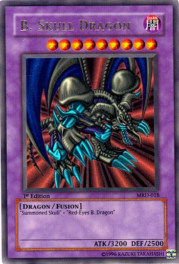 B. Skull Dragon [MRD-018] Ultra Rare | Cracking-Singles