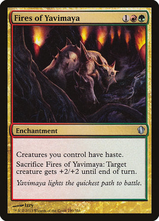 Fires of Yavimaya [Commander 2013] | Cracking-Singles