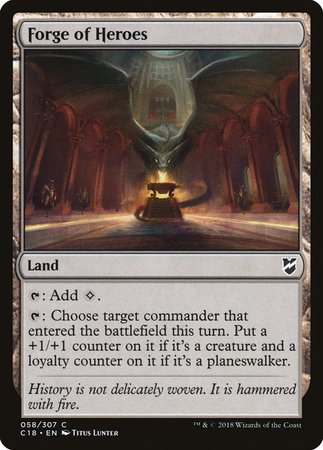Forge of Heroes [Commander 2018] | Cracking-Singles