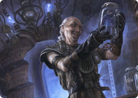 Delver of Secrets Art Card [Innistrad: Midnight Hunt Art Series] | Cracking-Singles