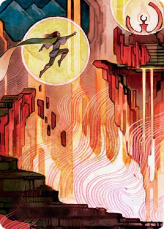 Thrill of Possibility Art Card [Strixhaven: School of Mages Art Series] | Cracking-Singles