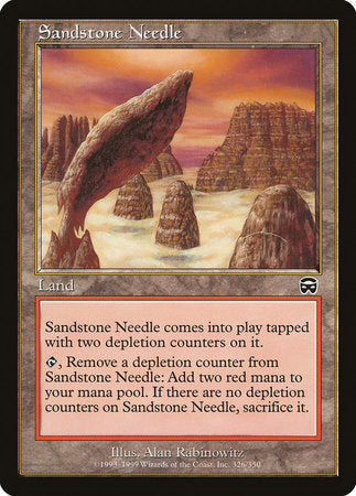 Sandstone Needle [Mercadian Masques] | Cracking-Singles